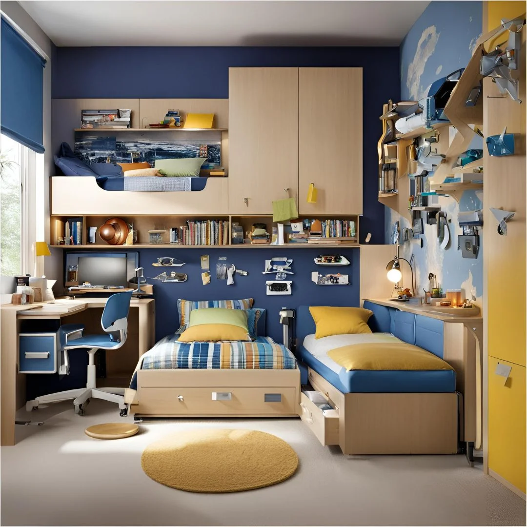 Space Saving Boys Bedroom Ideas