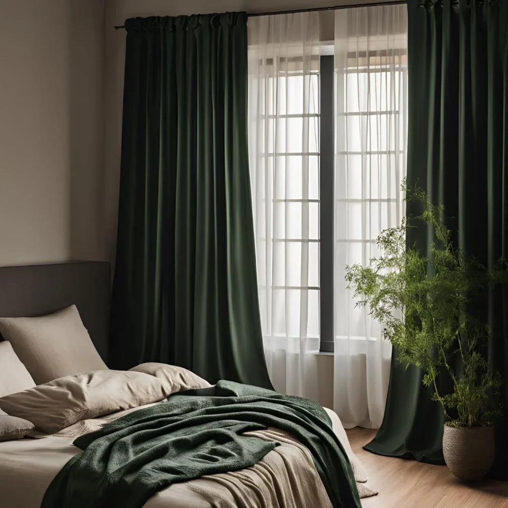 Dark Bedroom Curtain Ideas for a Modern & Chic Look