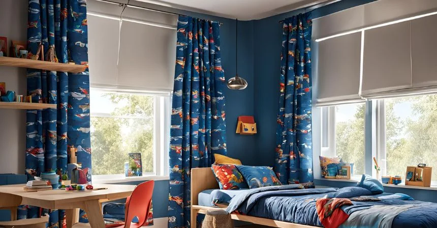Kids Bedroom Curtain Ideas for a Playful Space